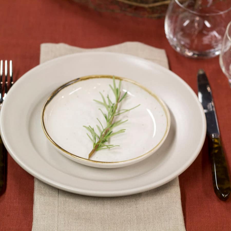 Cedar Dessert Fork Set of 8 Forest Green